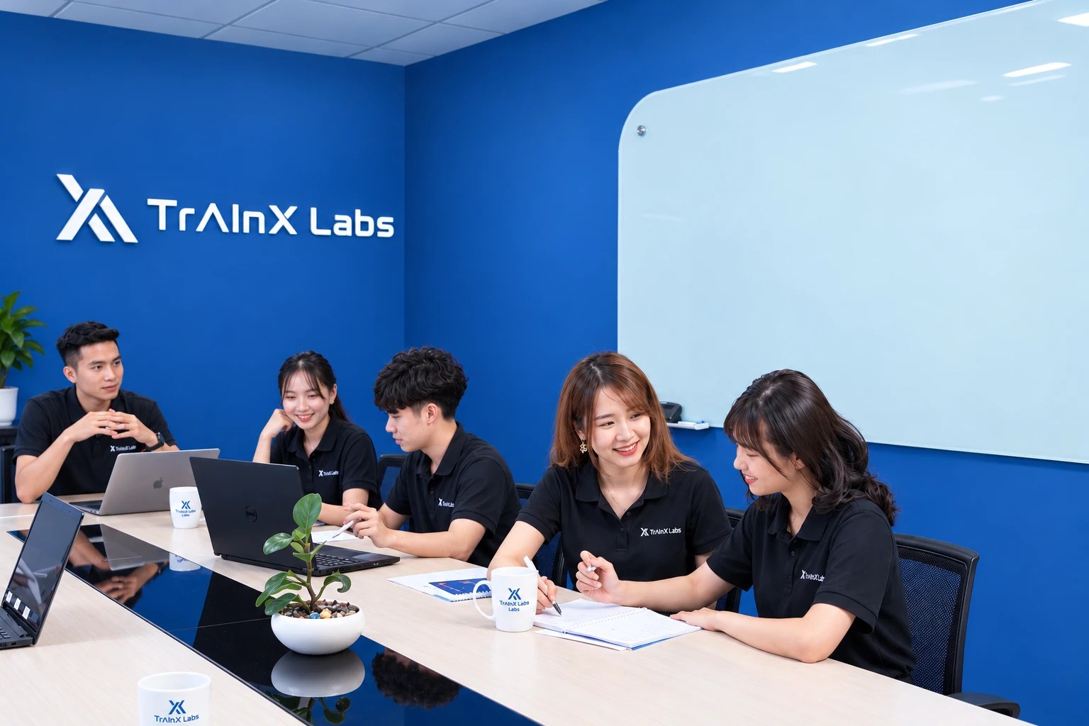 TrAInX Labs team meeting