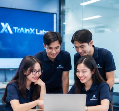 The TrAInX Labs team at work